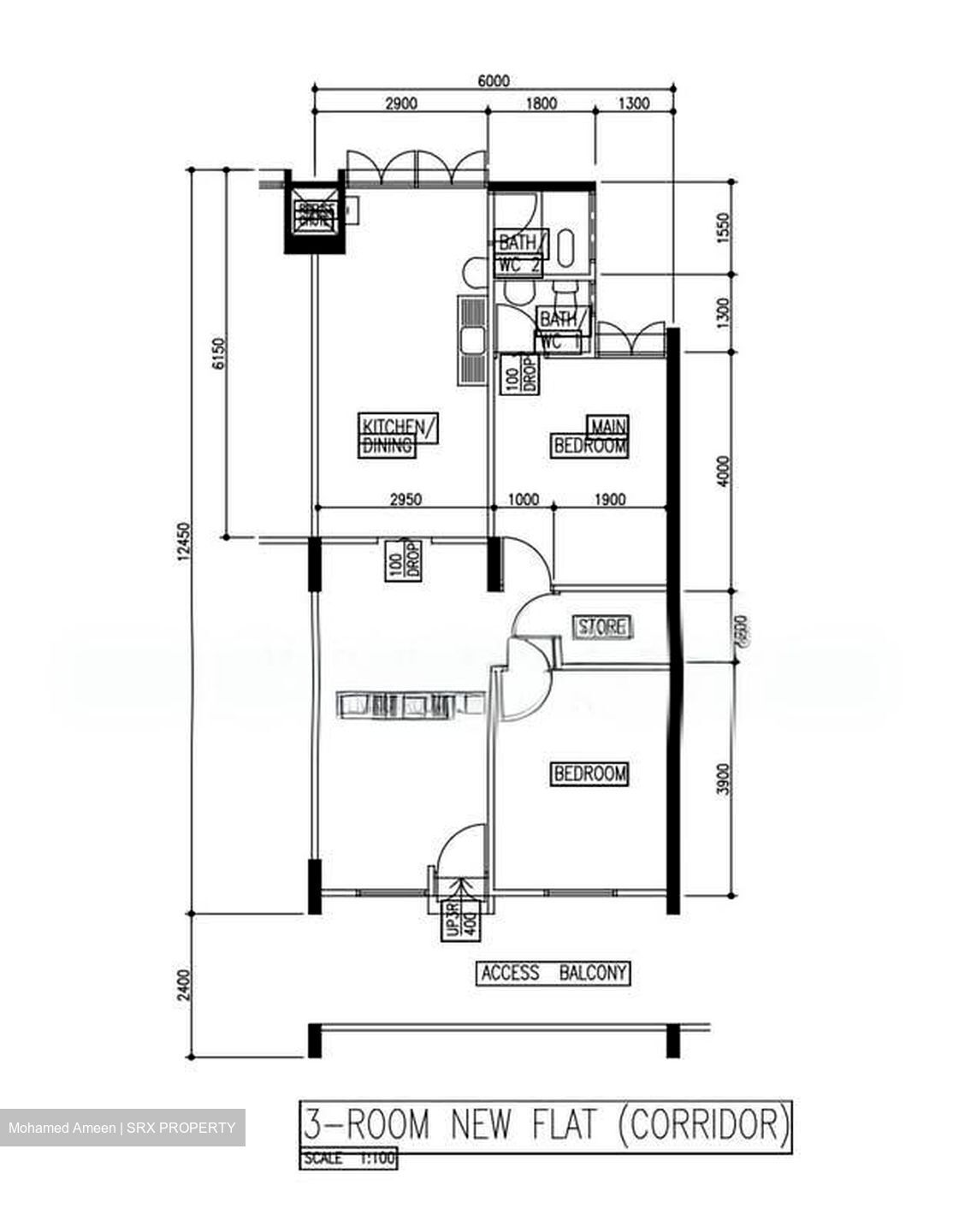Blk 631 Yio Chu Kang View (Ang Mo Kio), HDB 3 Rooms #559778801